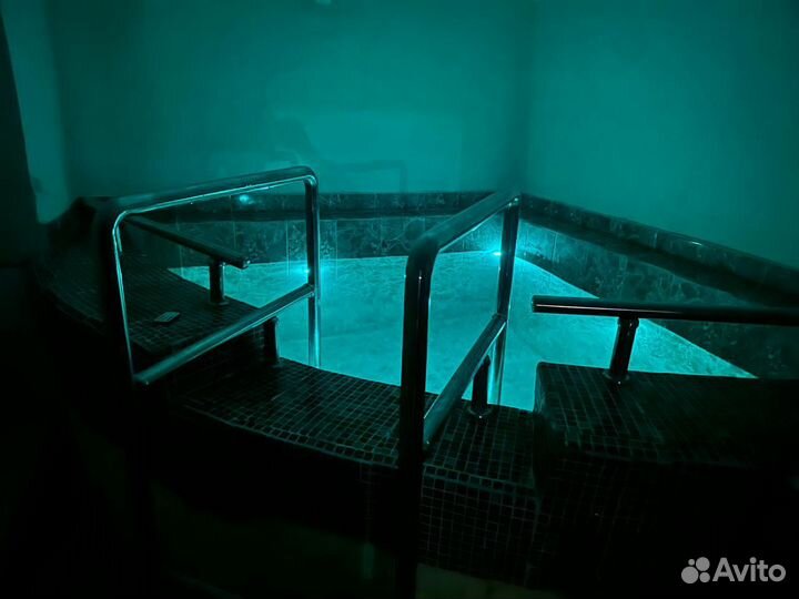 Сауна с бассейном