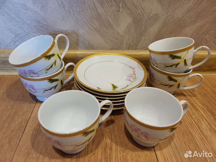 Набор фарфоровой посуды на 6 персон