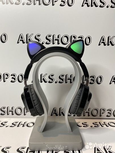 Беспроводные десткие наушники с ушками