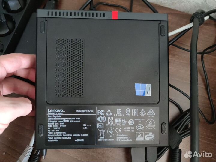 Lenovo thinkcentre m710q tiny i7 неттоп мини пк