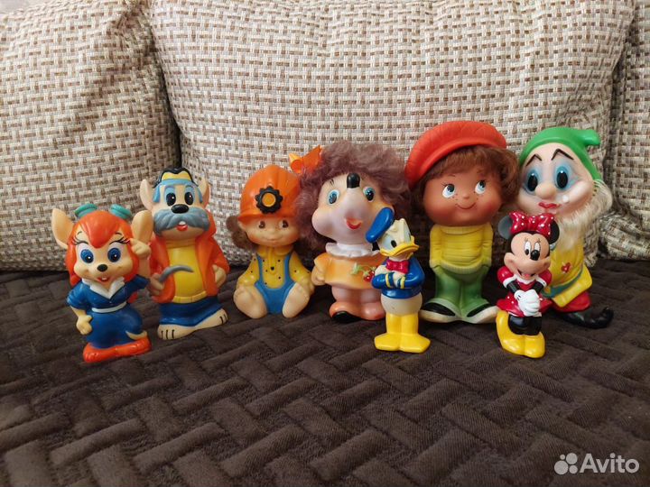 Резиновые игрушки СССР