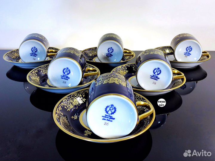 Кофейная пара сервиз на 6 персон Reichenbach