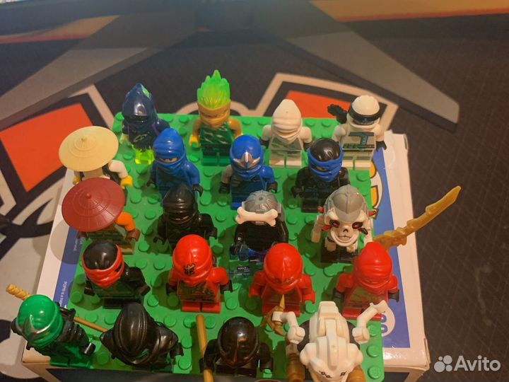 Lego Ninjago минифигурки