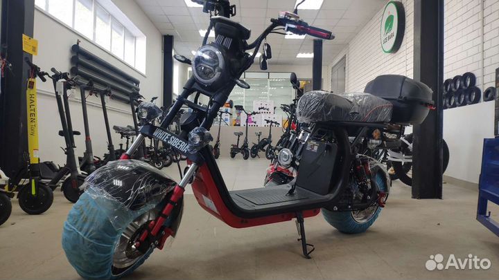 Электроскутер White Siberia Pro 2500