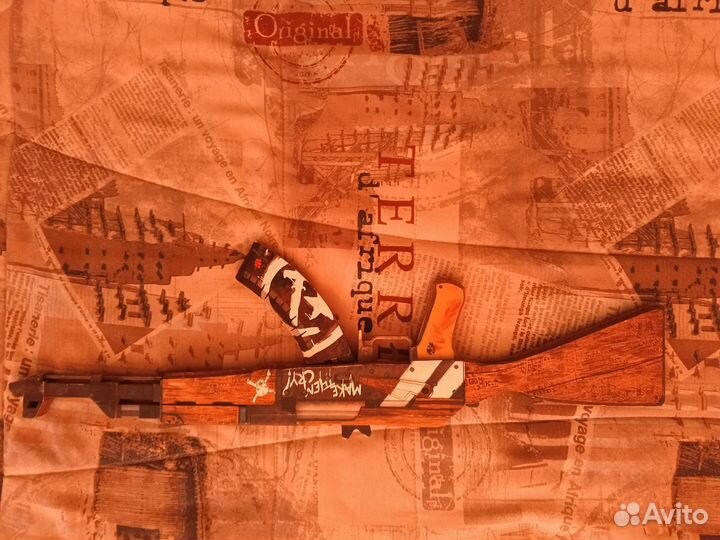 Деревянные игрушки vozwooden оригинал AK-47 