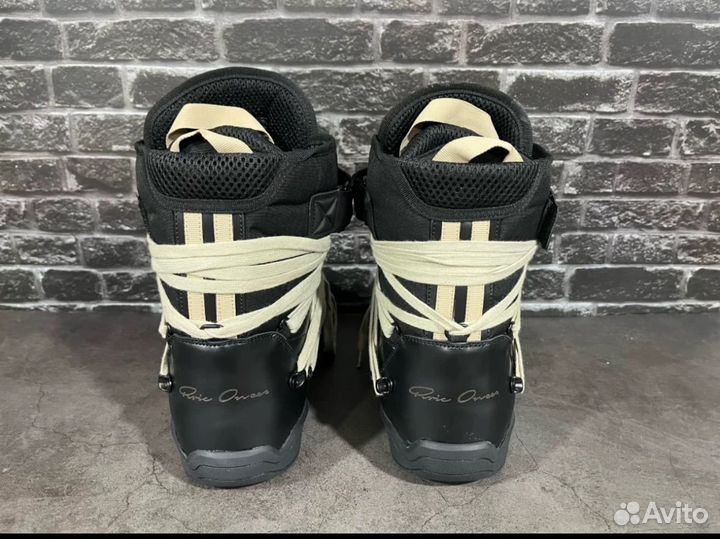 Rick owens x moncler boots