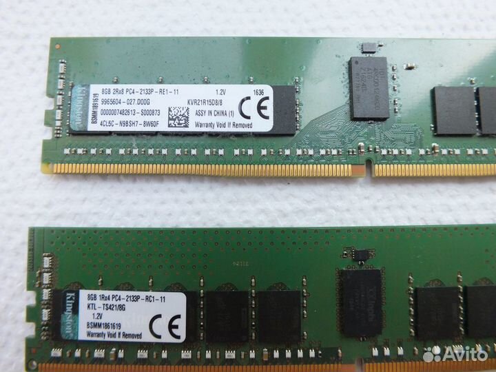 Серверная память Kingston ddr4 4x8-32Gb