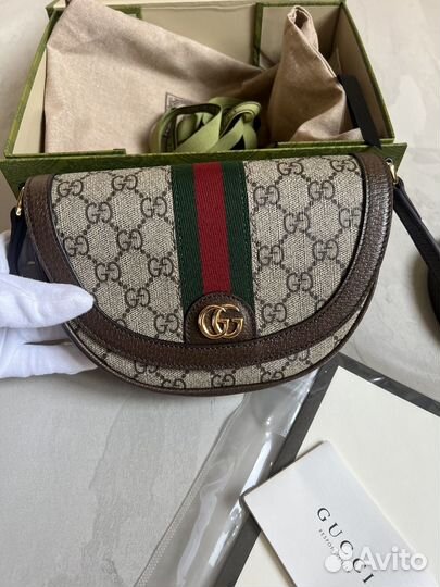 Gucci gg supreme сумка