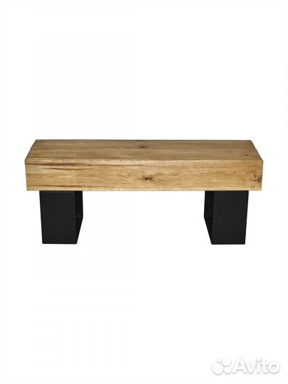 Скамейка садовая брус 150х150