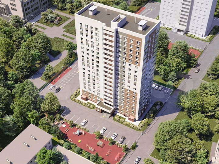 2-к. квартира, 60,5 м², 16/18 эт.
