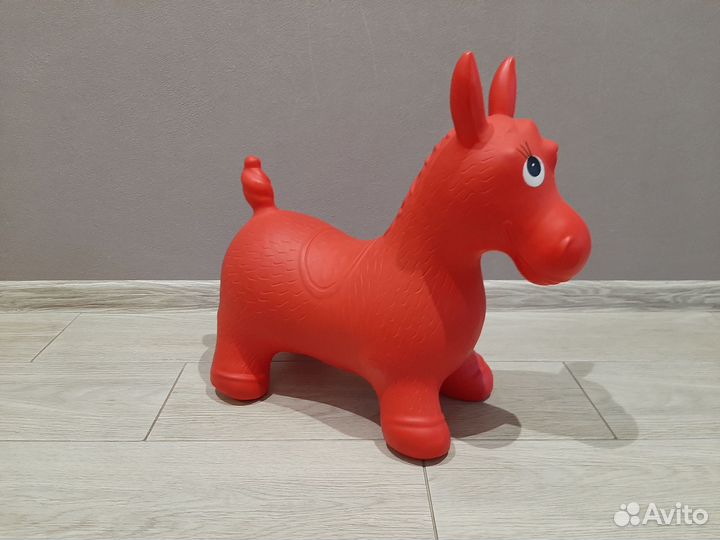 Резиновый ослик прыгун