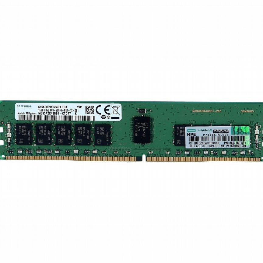 [840756-091] Оперативная Память Hp Ddriv 16gb 840756-091