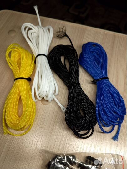 Оплетка проводов для блока питания