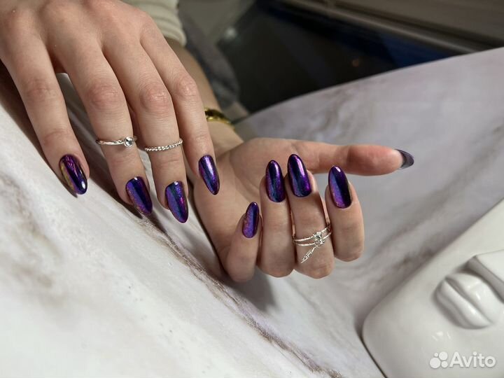 Маникюр с покрытием гель лак