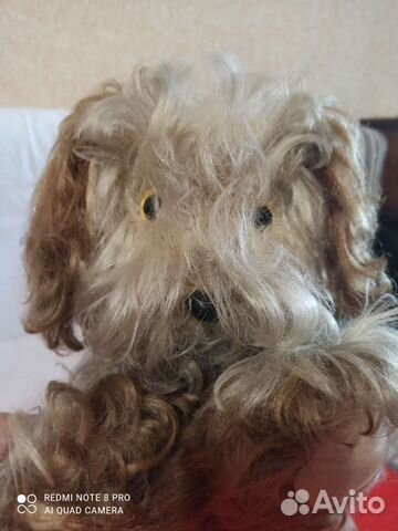 Мягкая игрушка СССР, собачка, опилки