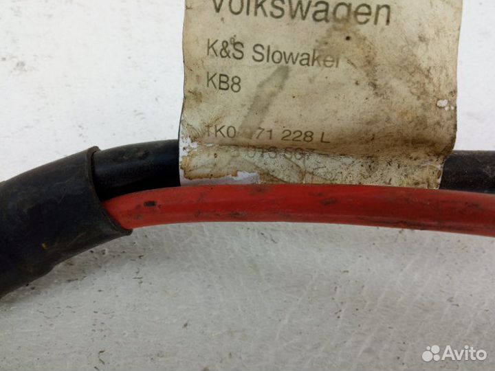 Силовой провод Skoda Octavia A5 1Z BCA 2004