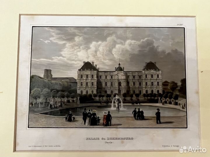 Антикварные гравюры