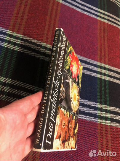 Книга про кактусы на иностранном языке, 1965