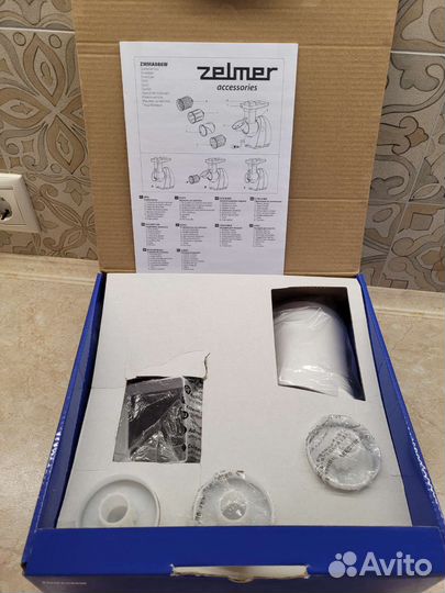 Набор шинковок для мясоруб. Zelmer, Bosh