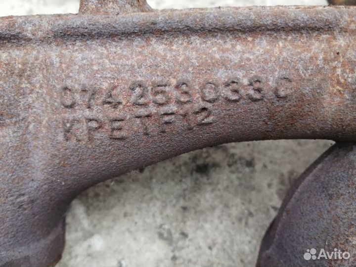 Коллектор Выпускной Транспортер Т4 2.4 AAB