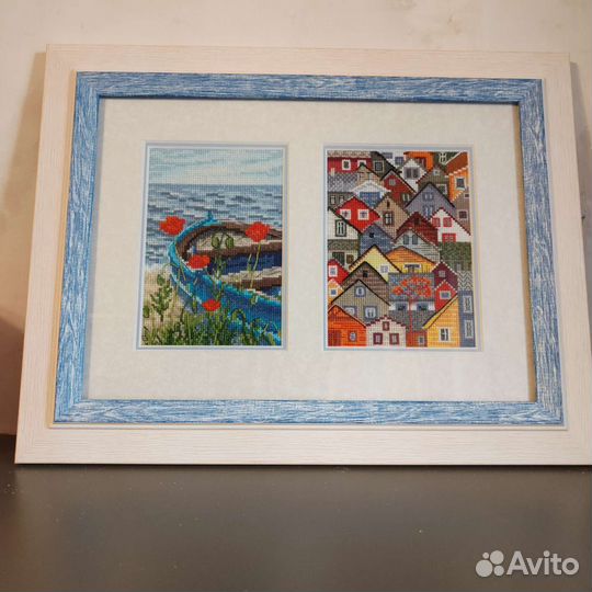 Картина вышитая крестом