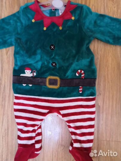 Новогодний костюм для мальчика 68