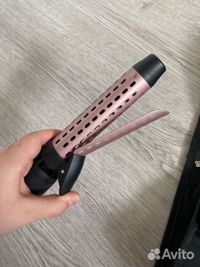 Фен-щетка remington, делает кудри, 4 насадки