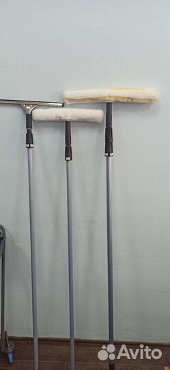 Для мытья окон Штанга (рукоятка) телескопическая