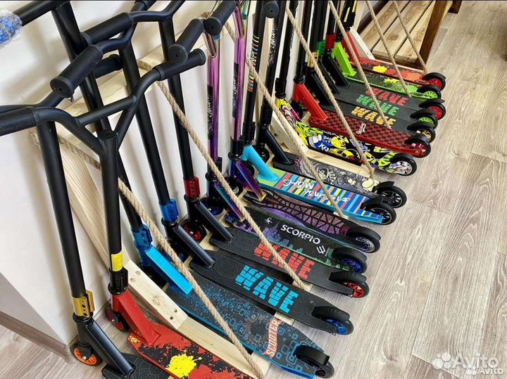 Самокат трюковый