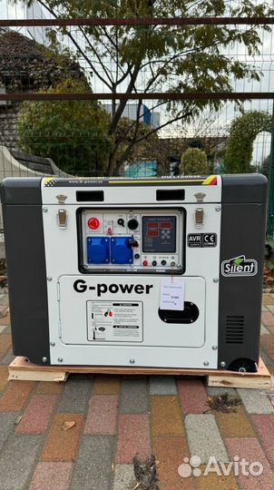 Электростанция дизельная 10 kWG-power однофазный D