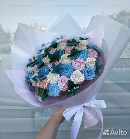 Букет из шоколадных роз