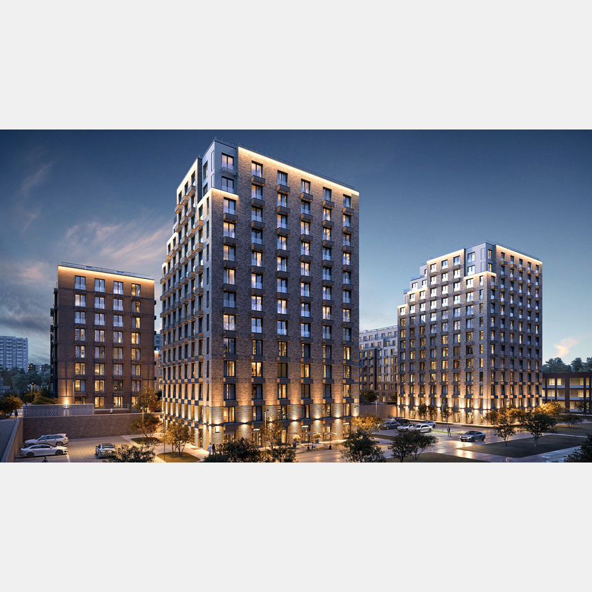 3-к. квартира, 95,7 м², 1/6 эт.