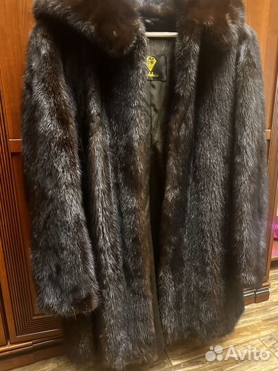 Шуба норковая 42 44 бу