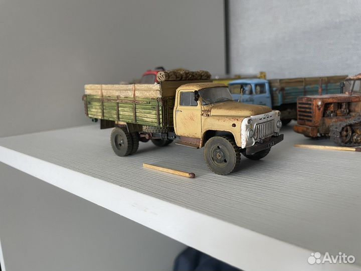 Модель газ 53 масштаб 1/43