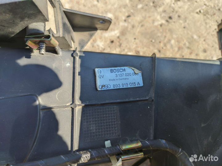 Корпус отопителя audi 80 B3/B4