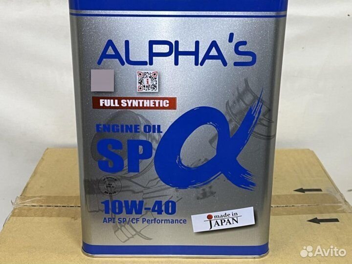 Alphas Alphas 10W40 SP SN-Plus CF 4л (6шт)