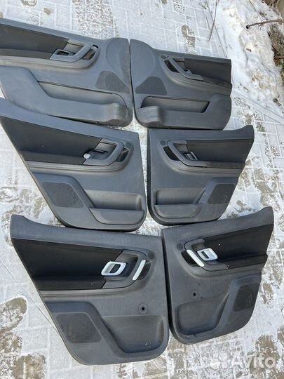 Дверные карты skoda fabia 2