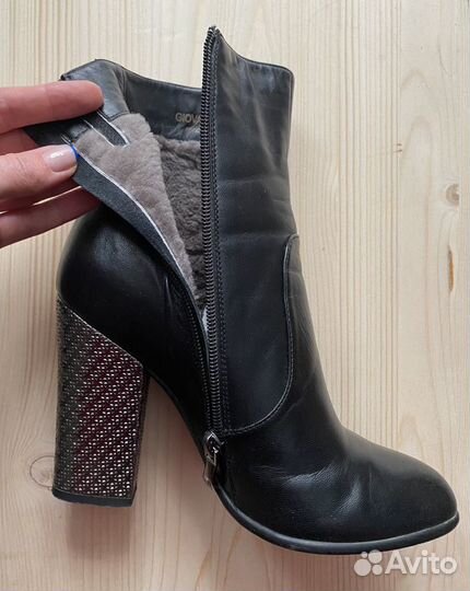 Ботильоны зимние 38