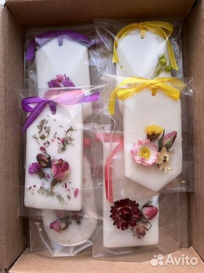 Аромасаше из соевого воска