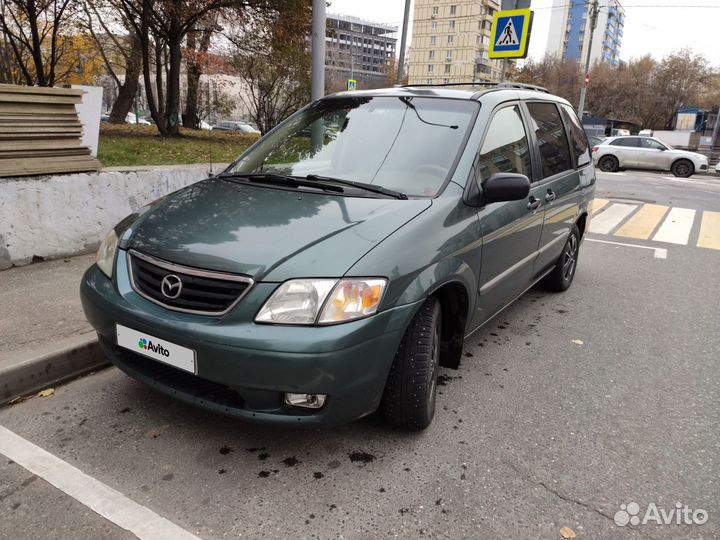 Mazda MPV 2.5 AT, 2001, 300 000 км