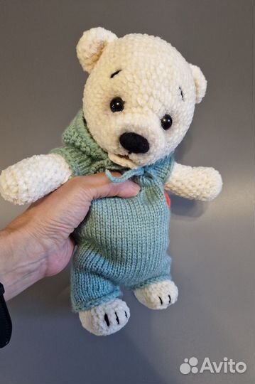 Вязаный мишка