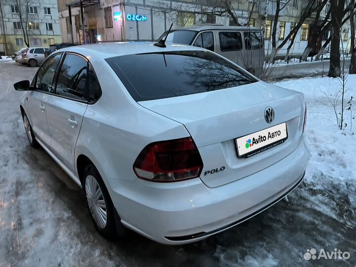 Volkswagen Polo 1.6 AT, 2017, 111 000 км