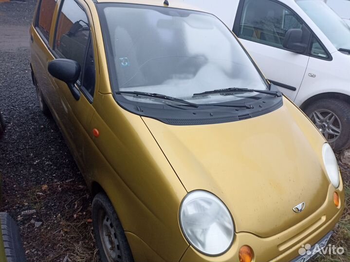 Разбор daewoo matiz