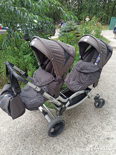 Коляска для двойни 2 в 1