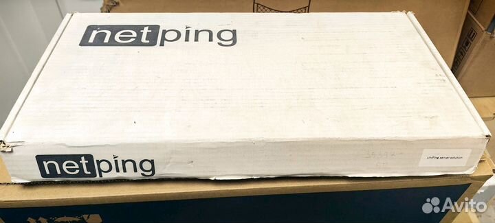 Netping Uniping server solution + датчики