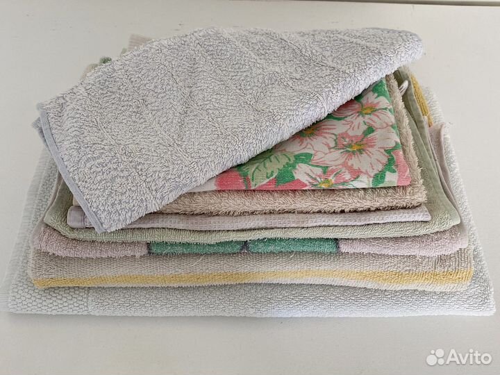 Полотенца махровые бу пакетом