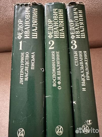 Федор Иванович Шаляпин. В трех томах