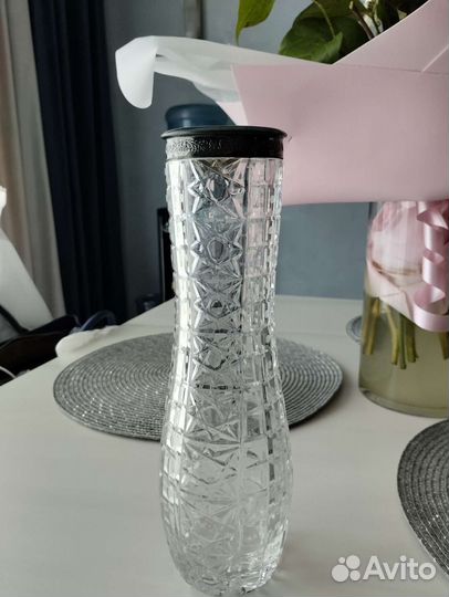 Хрустальная ваза