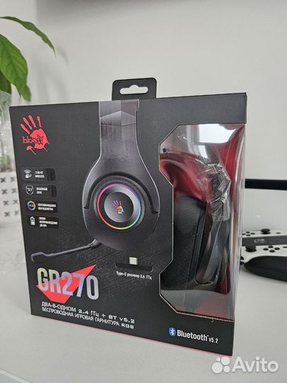 Беспроводные игровые наушники Bloody gr270