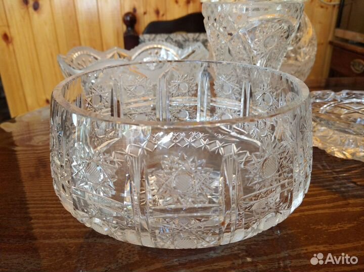 Вазы Хрусталь СССР,Богемия